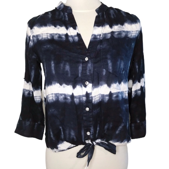 INC International Concepts Tops - INC INTERNATIONAL CONCEPTS Tie Dye Button Down